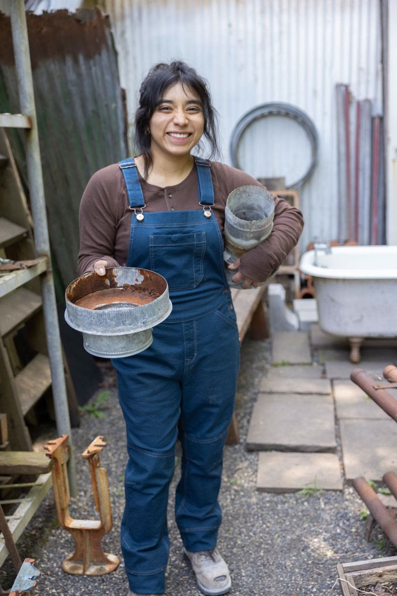 GO TO™ Overalls in Atlantic Blue - Image 11